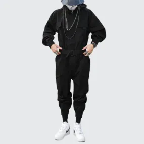 11 Bybb's Dark Hooded Overalls