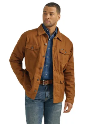 112352842 - Wrangler® Western Lined Barn Coat - Hay Bale