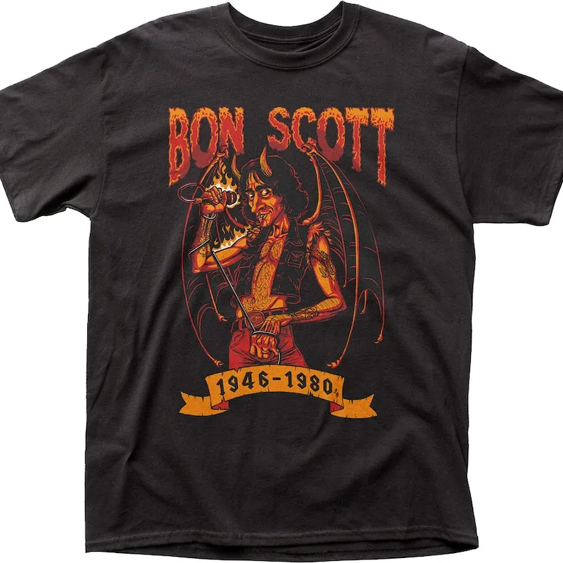 1946-1980 Bon Scott T-Shirt