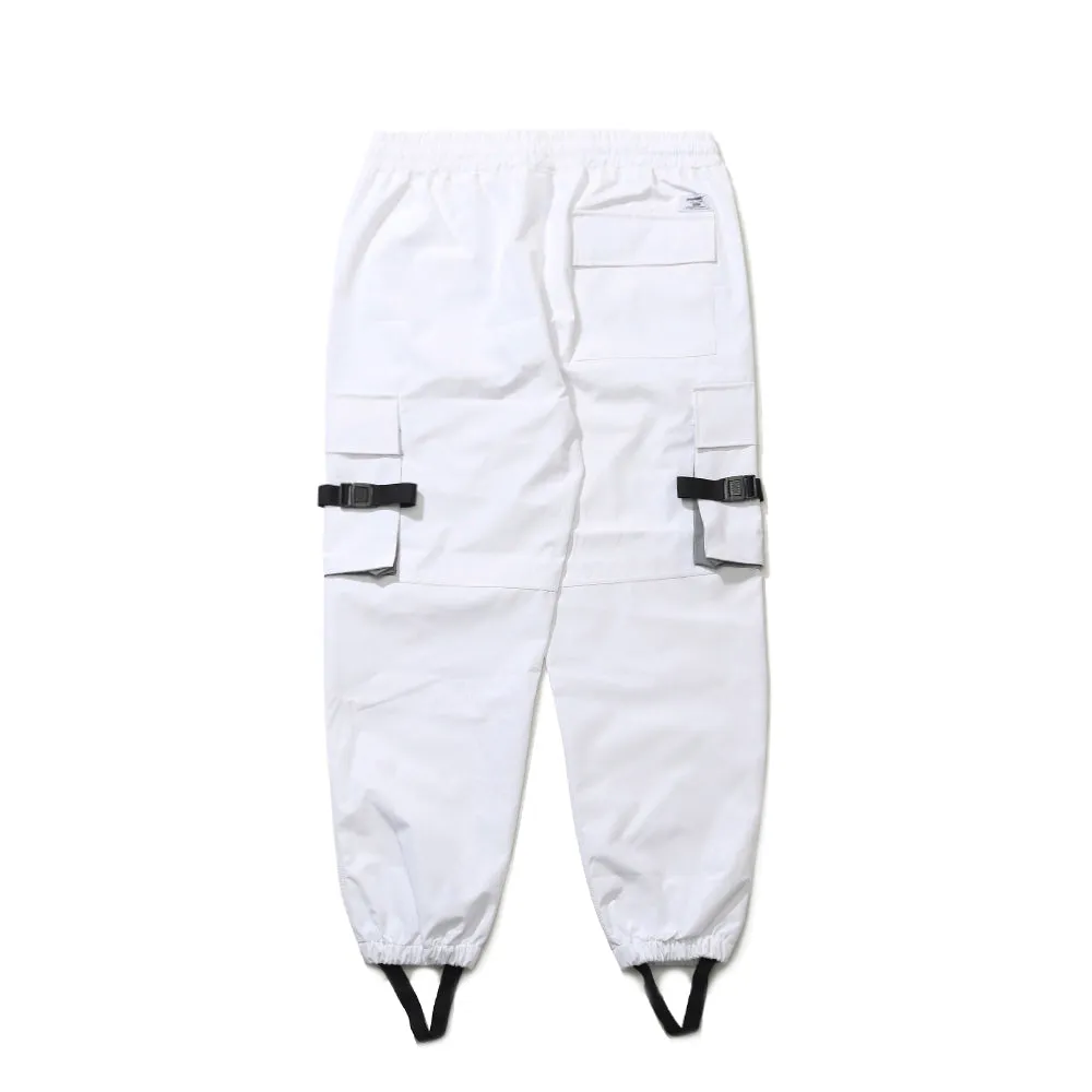 3L CARGO JOGGER PANTS WHITE