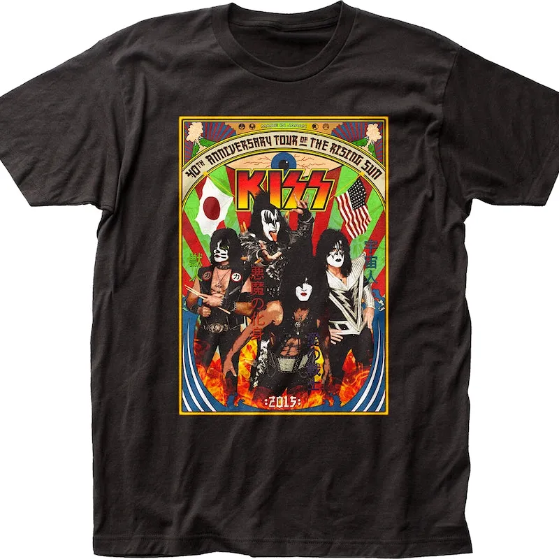 40th Anniversary Tour KISS T-Shirt