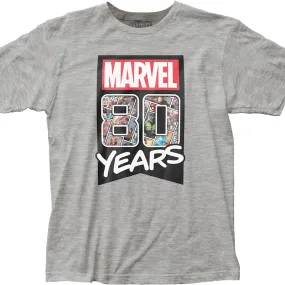 80 Years Marvel Comics T-Shirt