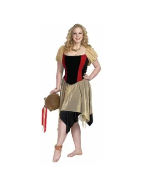 Adult Plus Size Gypsy Costume