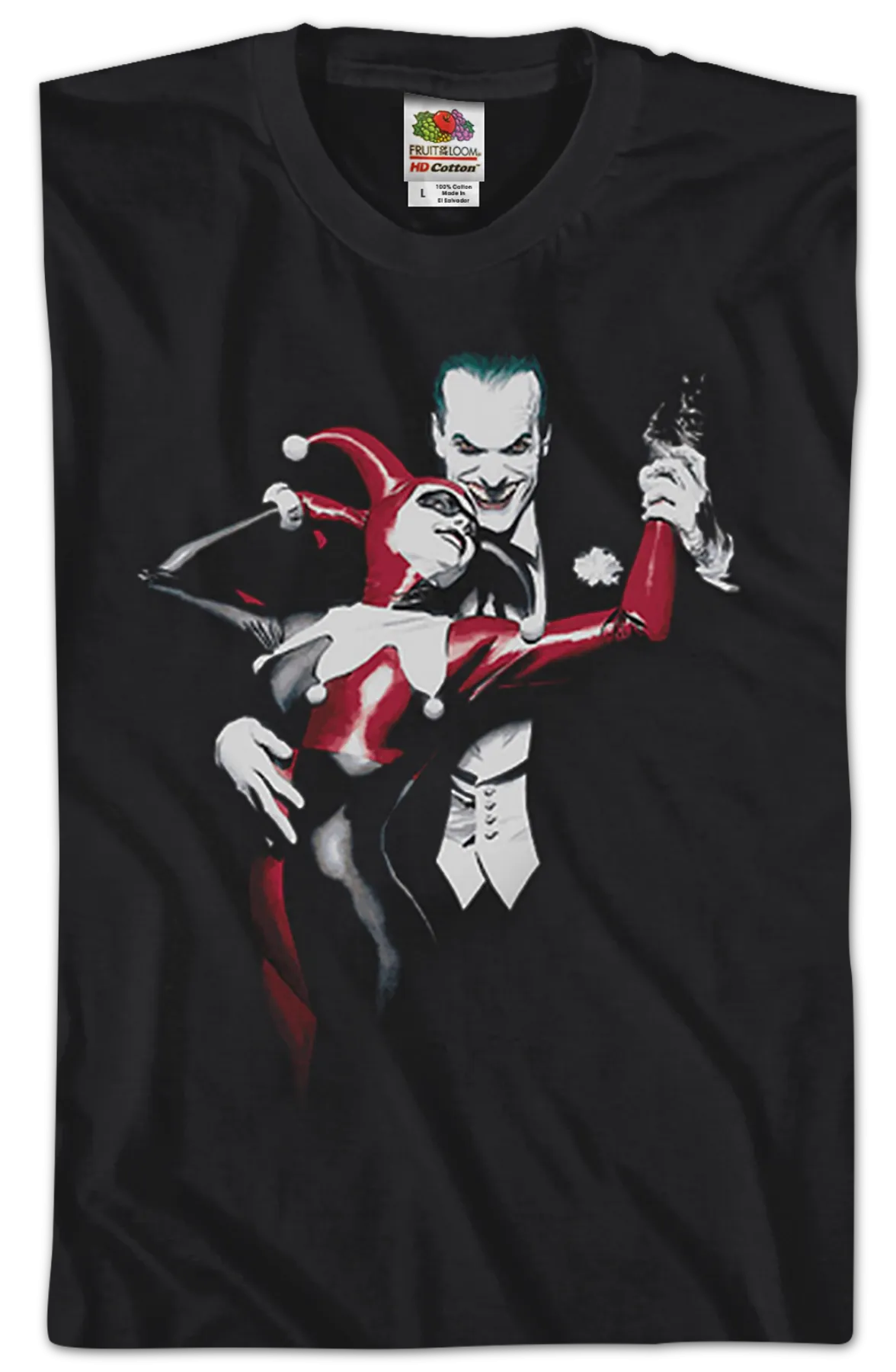 Alex Ross Joker and Harley Quinn T-Shirt