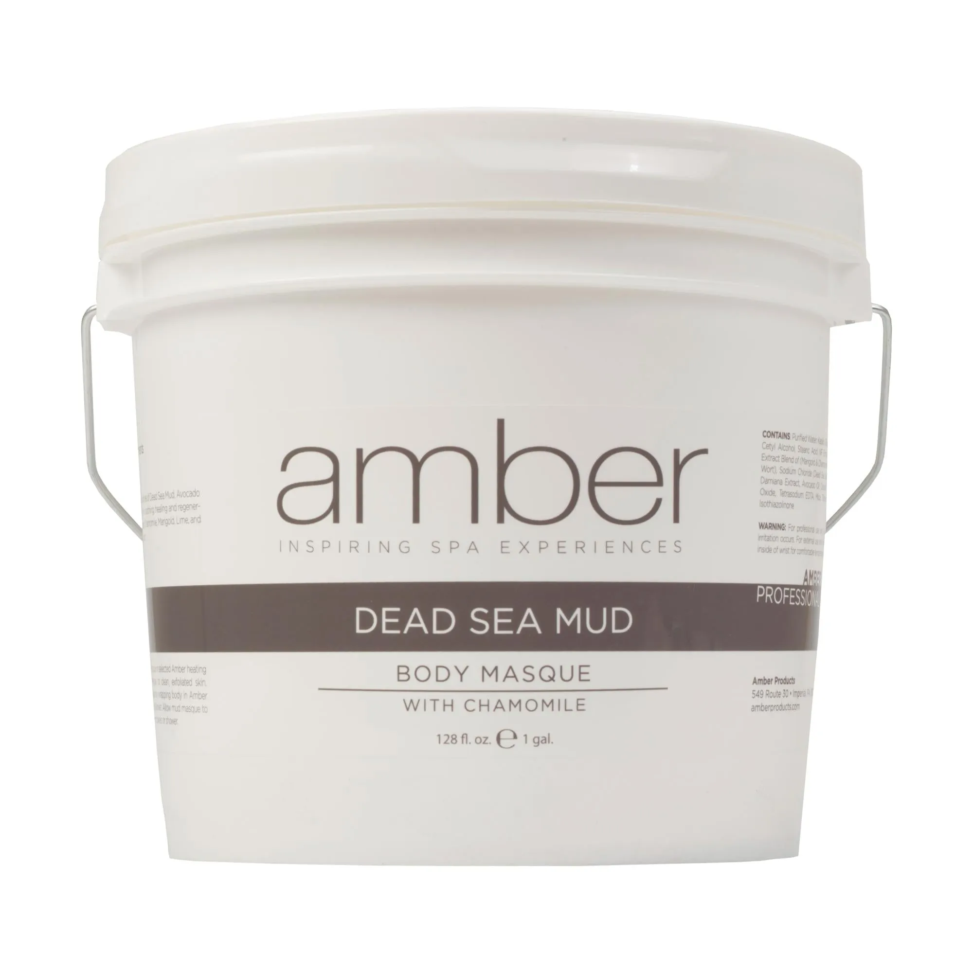 Amber Mud Masque, Dead Sea & Chamomile, 1 gallon