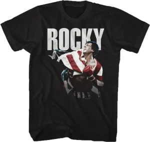 American Flag Rocky T-Shirt