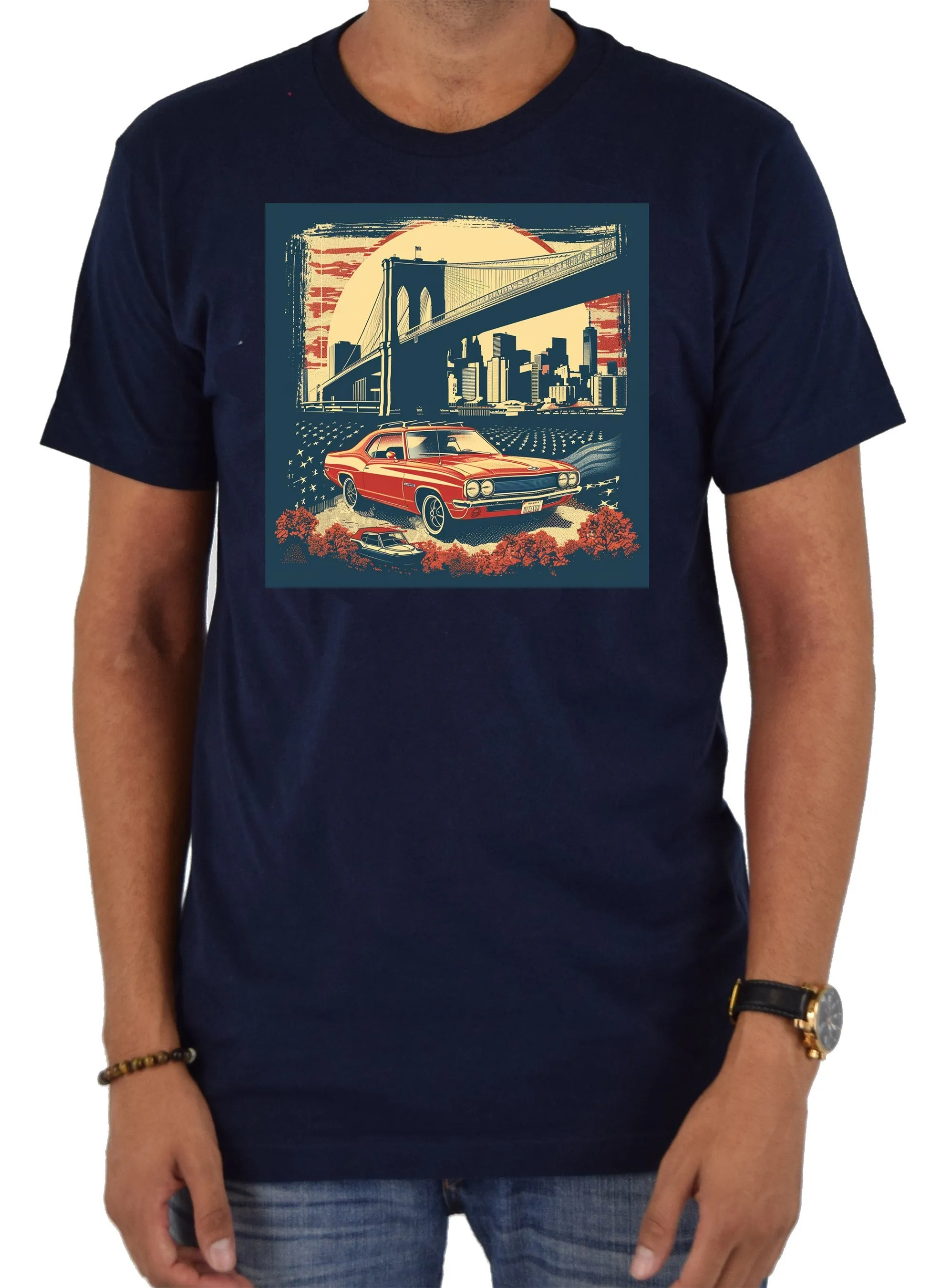 American Journey Car T-Shirt