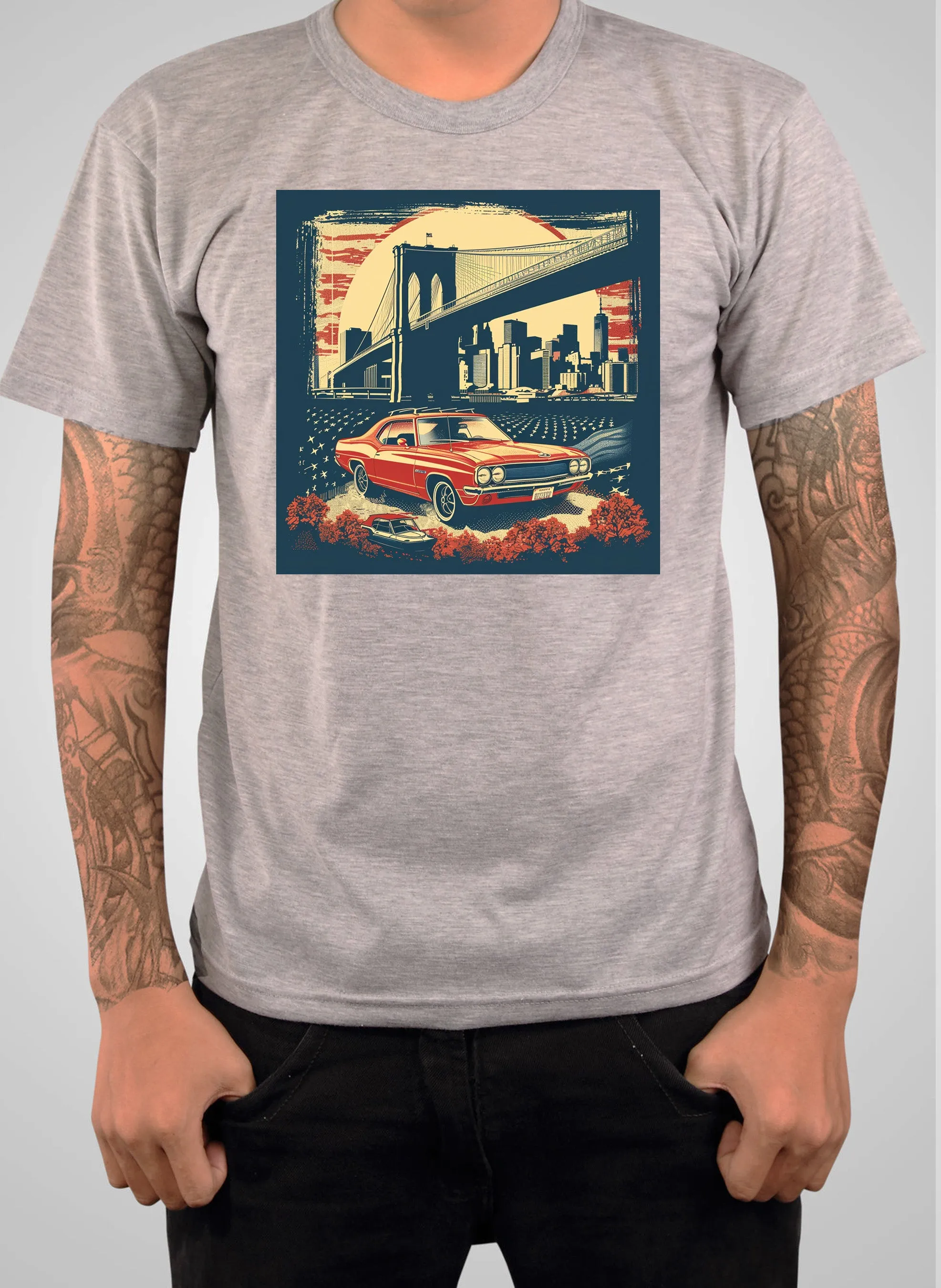 American Journey Car T-Shirt