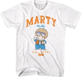 Animated Marty McFly Back To The Future T-Shirt