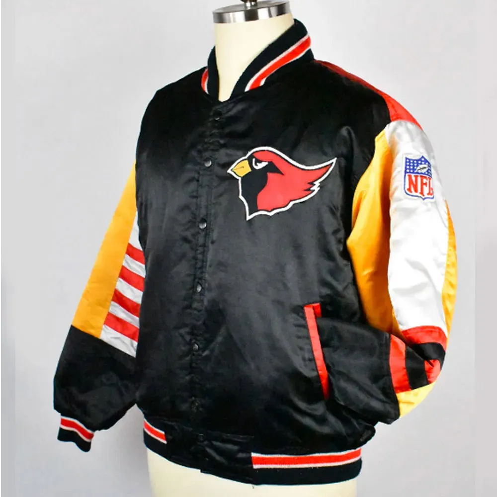 Arizona Cardinals Football Varsity Satin Jacket