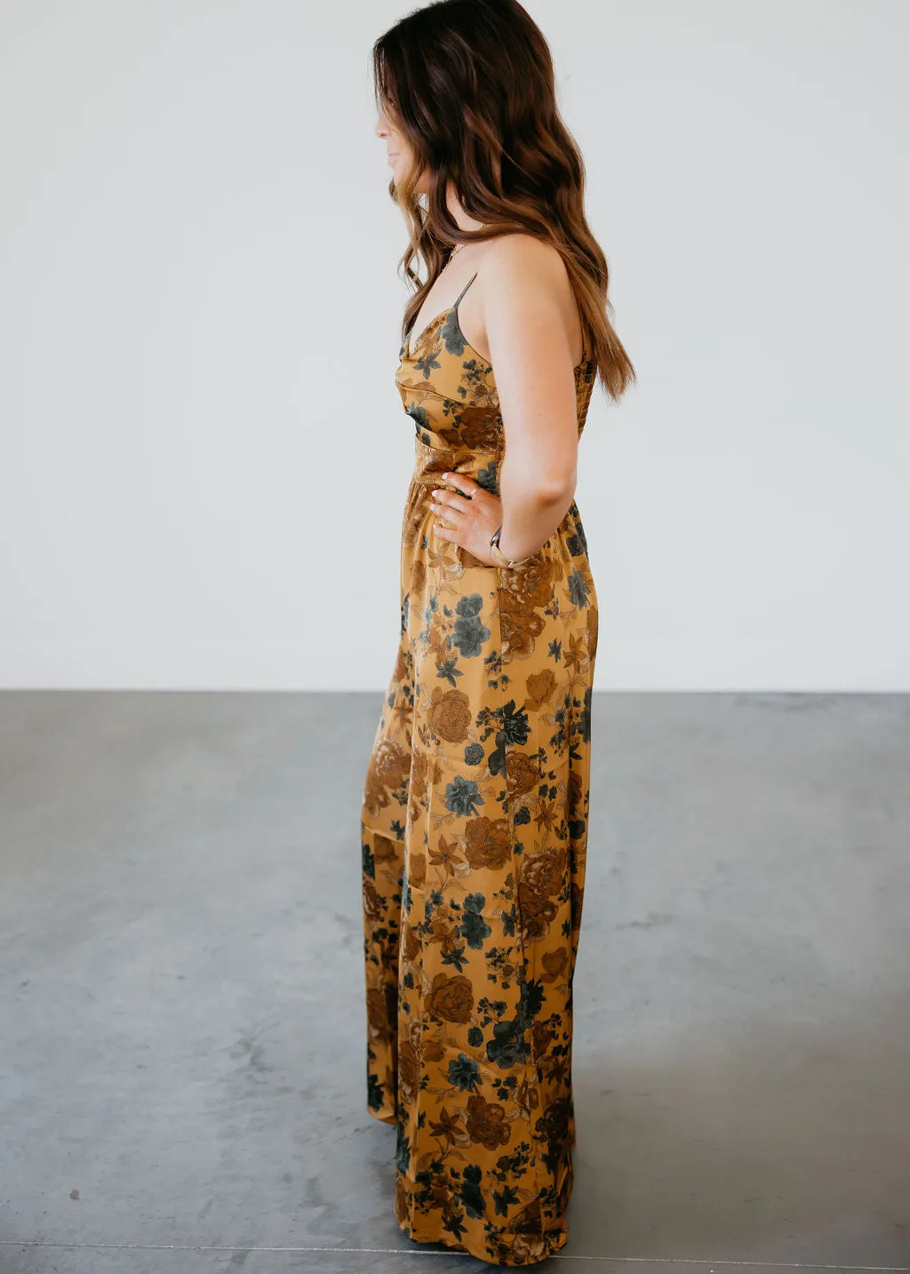 Avery Floral Jumpsuit