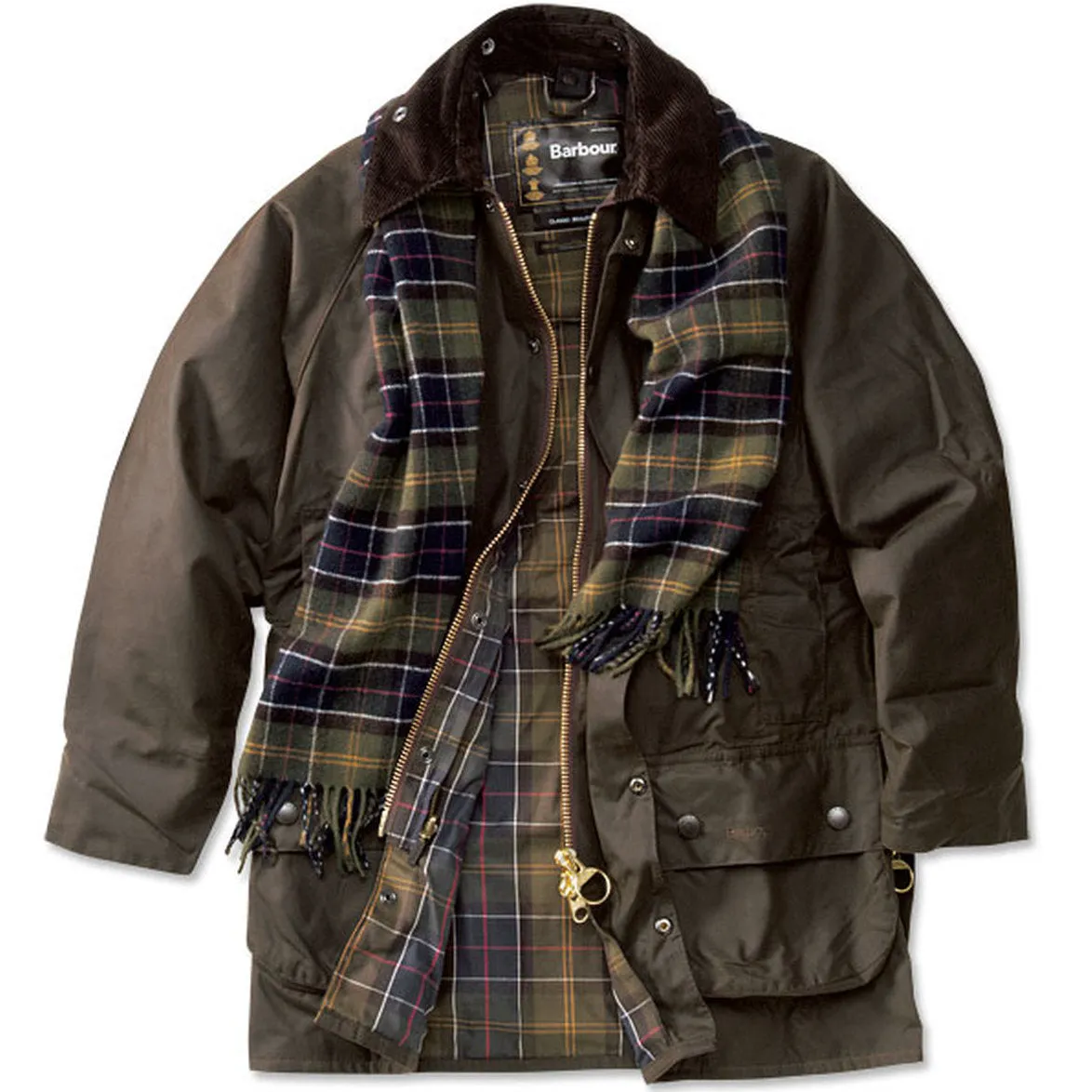 Barbour Beaufort Classic Wax Jacket in Olive MWX0002OL71