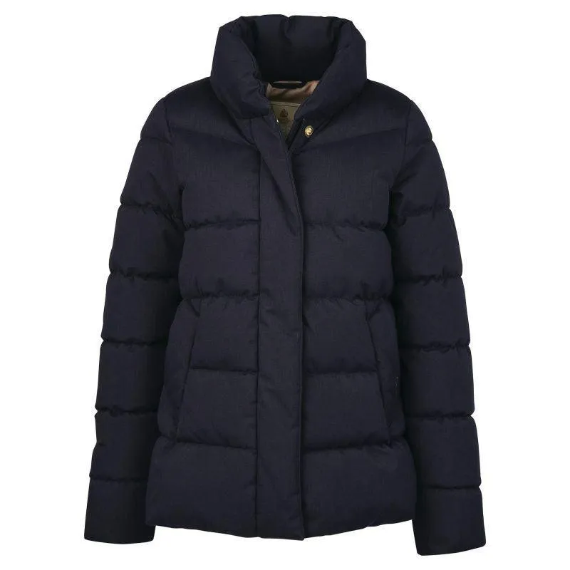 Barbour Cecilia Ladies Quilted Jacket - Midnight/Rosewood