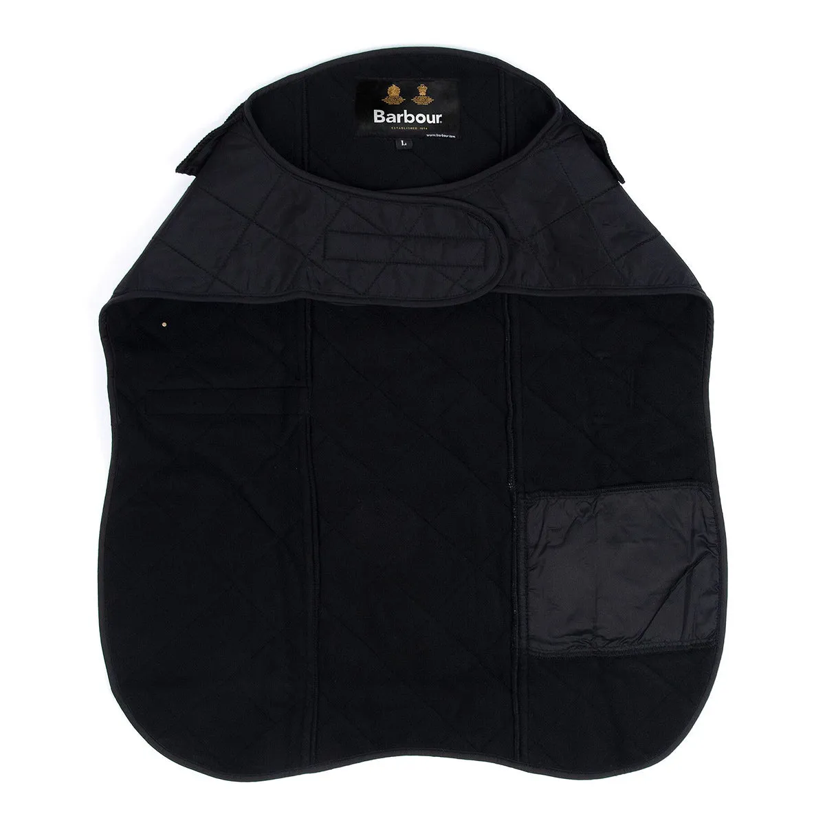 Barbour Polar Dog Coat in Black