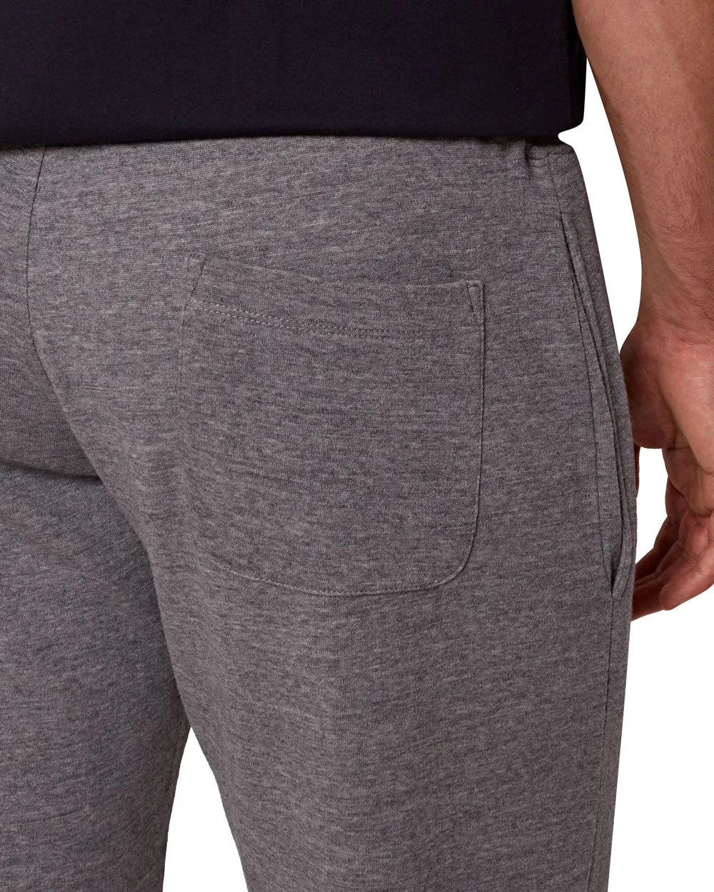 Beagi Merino Classic Fit Sweatpants in Storm Grey