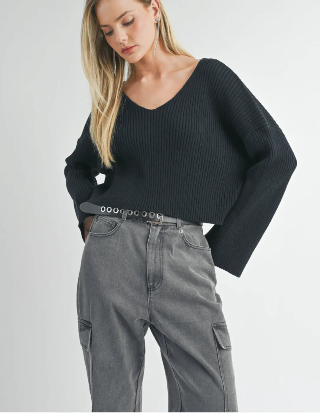 Black Julia Sweater