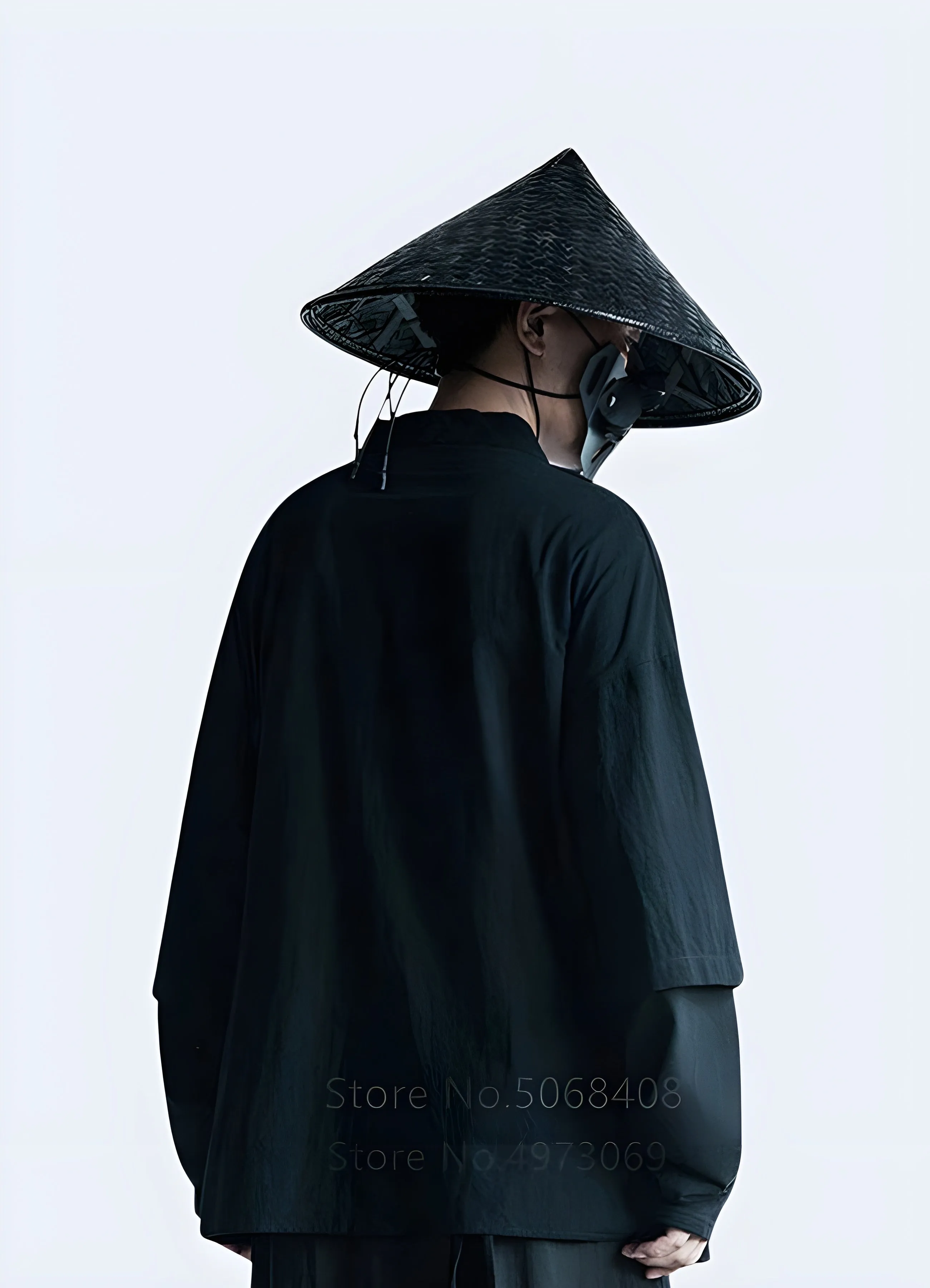 Black Samurai Kimono