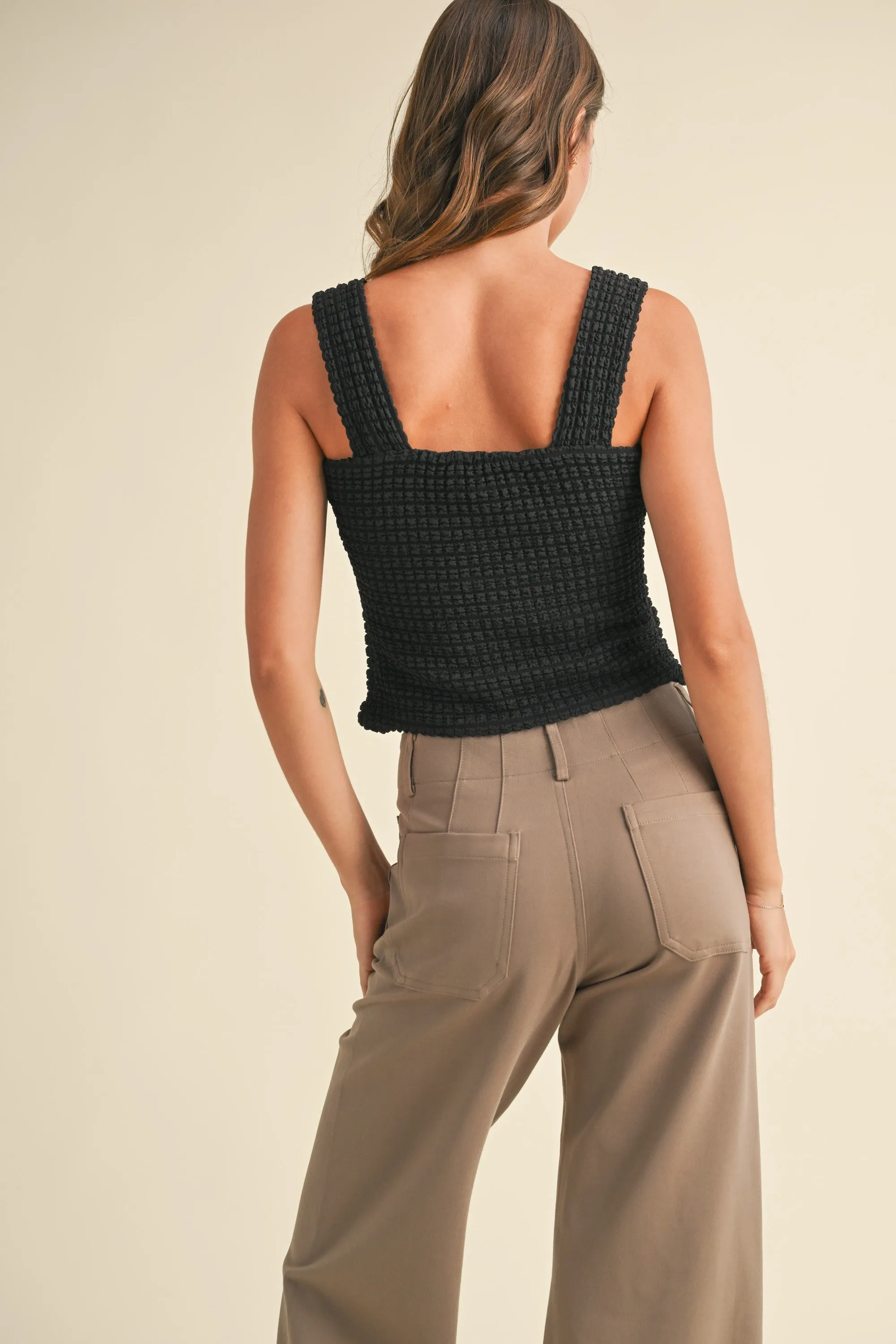 Brooklyne Textured Tank