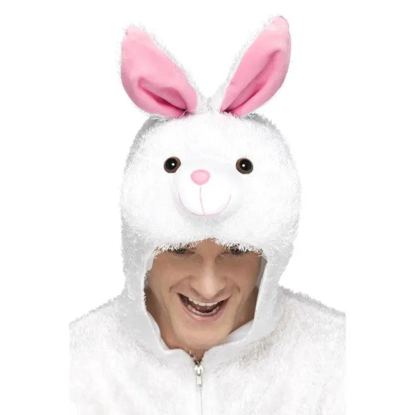 Bunny Adult Costume-White