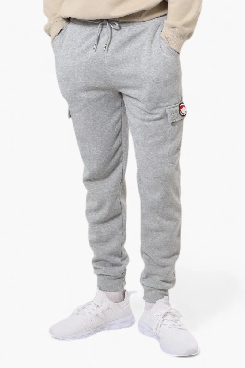 Canada Weather Gear Tie Waist Cargo Joggers - Grey