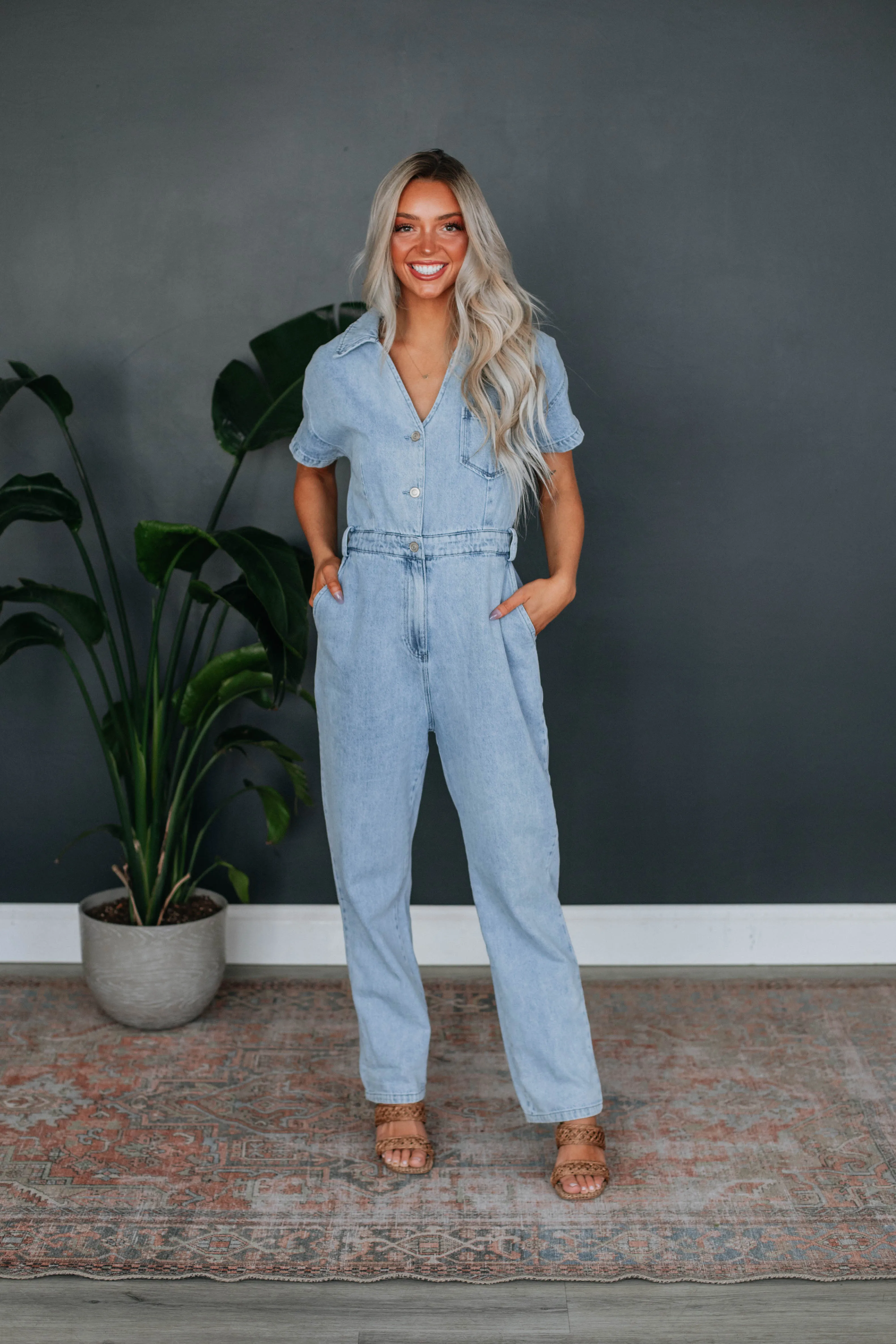 Carrington Denim Jumpsuit