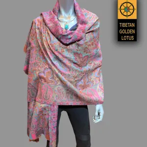 Cashmere Kani shawl scarf