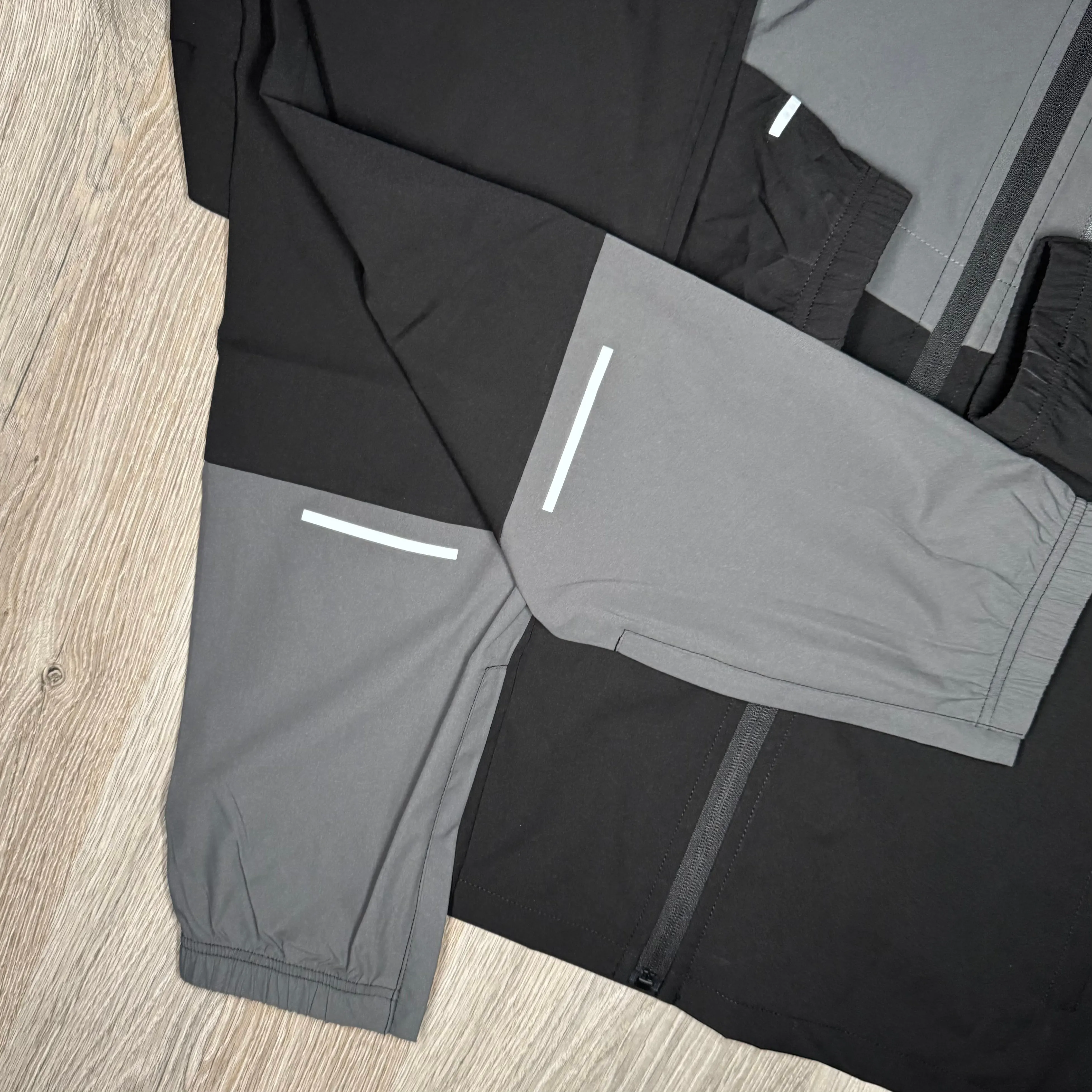 Certified Jacket & Bottoms Set - Black / Grey