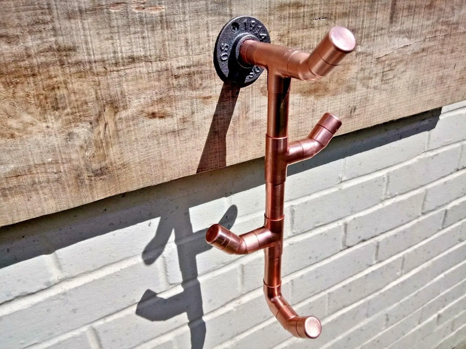 Copper Pipe Drop 4 Hook