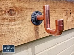 Copper Pipe J Hook