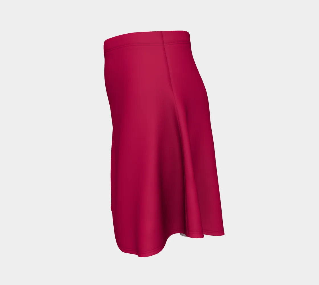 Coral Flare Skirt