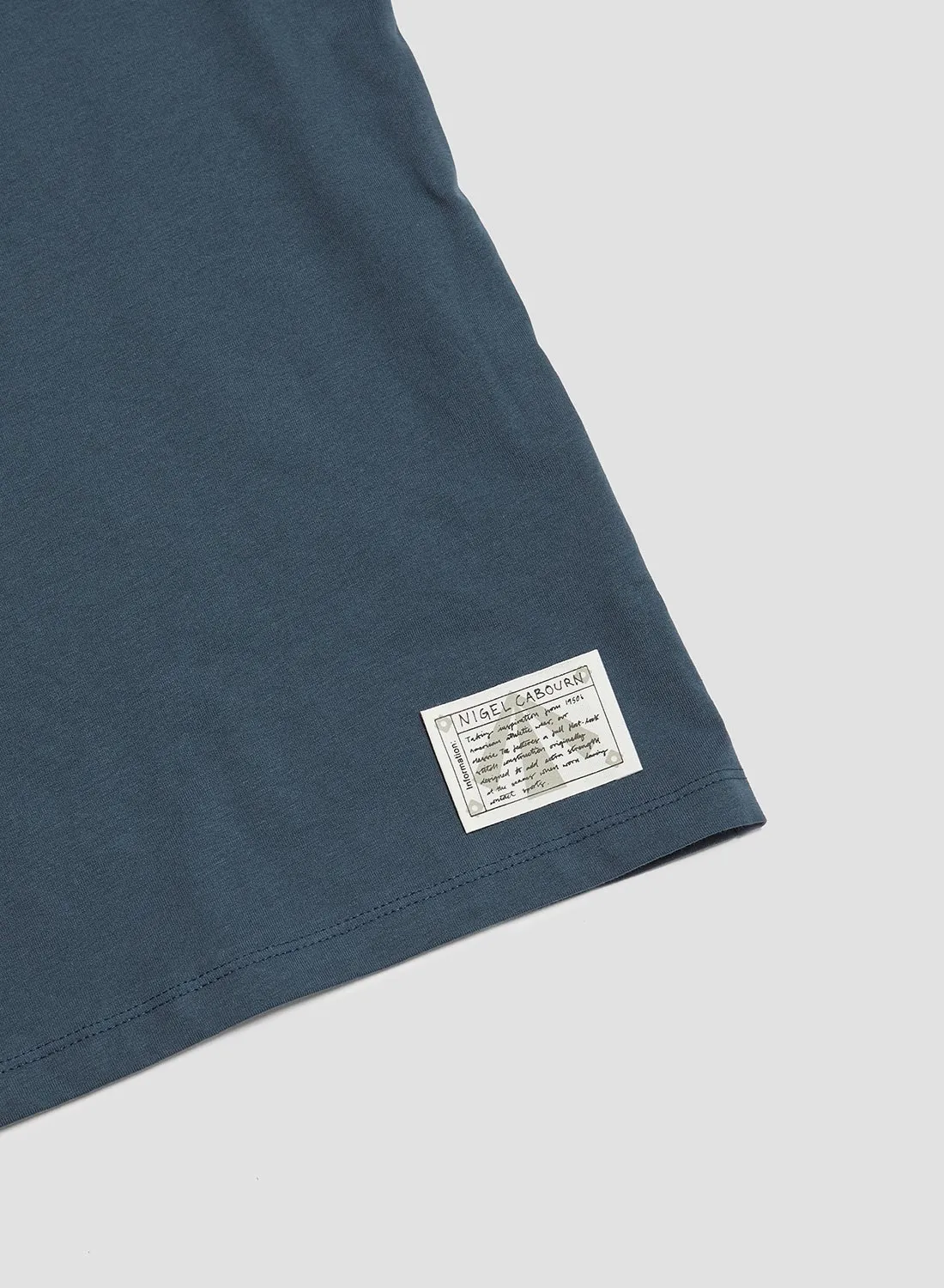 Daily 5.5oz Tee in Denim