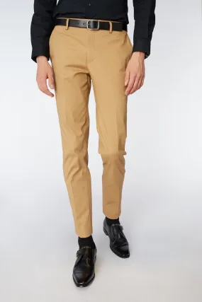 Dark Tan Dress Chino