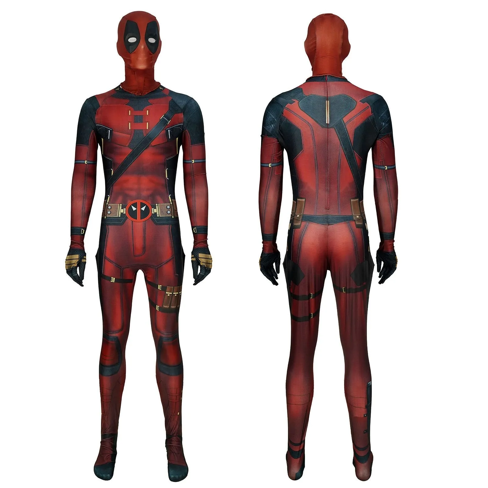 Deadpool 3 Wade Wilson Cosplay Costume for Adults Women Lady Men & Kids