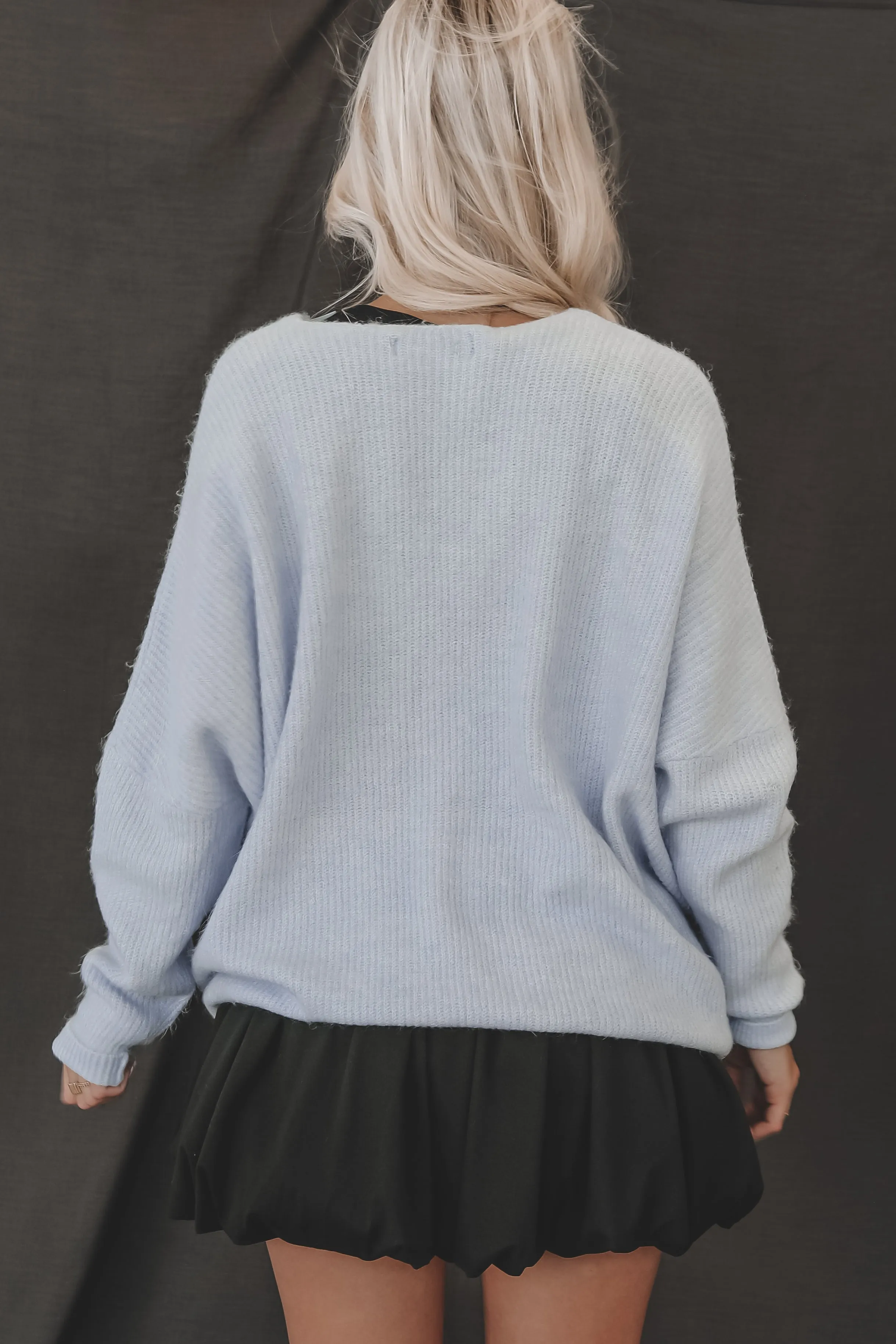 DEAL  A Weekend In The Mountains Oversized Stockholm Sweater Top