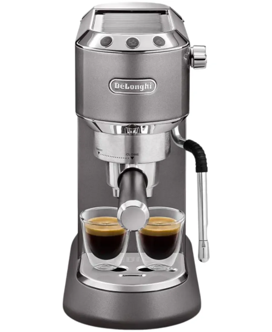 Dedica Arte Manual Espresso Coffee Maker | Grey