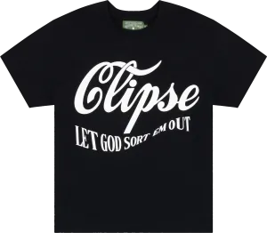 Denim Tears x Clipse 25th Anniversary Black Tee