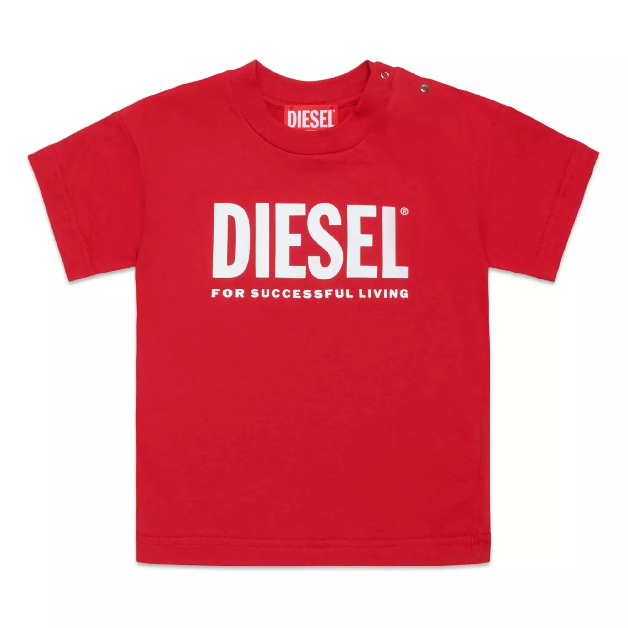 Diesel Baby Boys Red T-Shirt