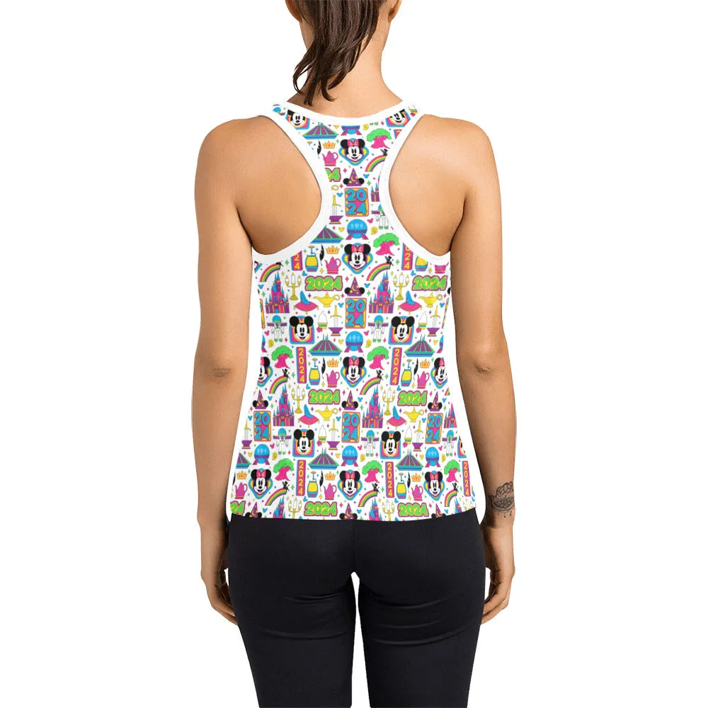 Disney 2024 Women's Racerback Tank Top