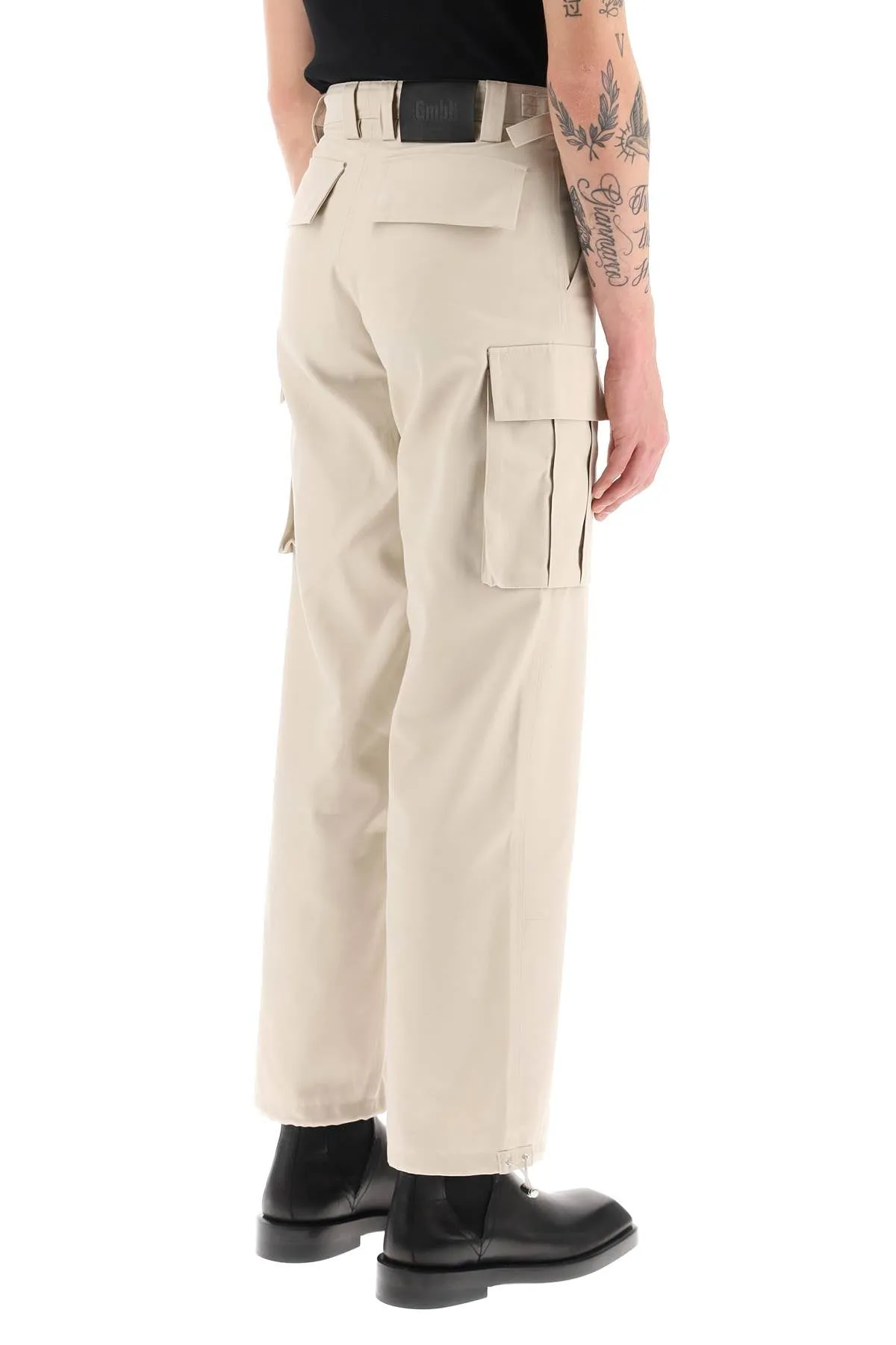 double zip cargo pants