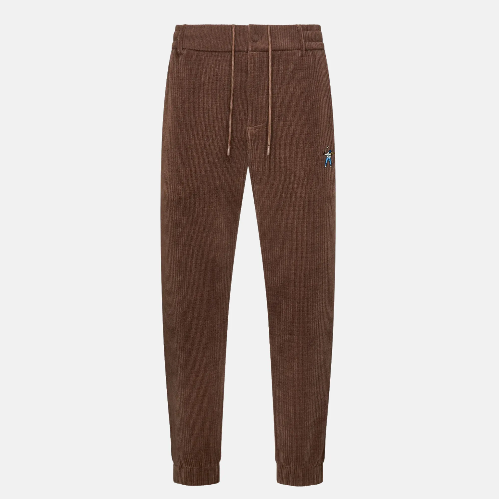 Eastside Golf Chocolate Brown Bubble Wale Cord Sweatpants