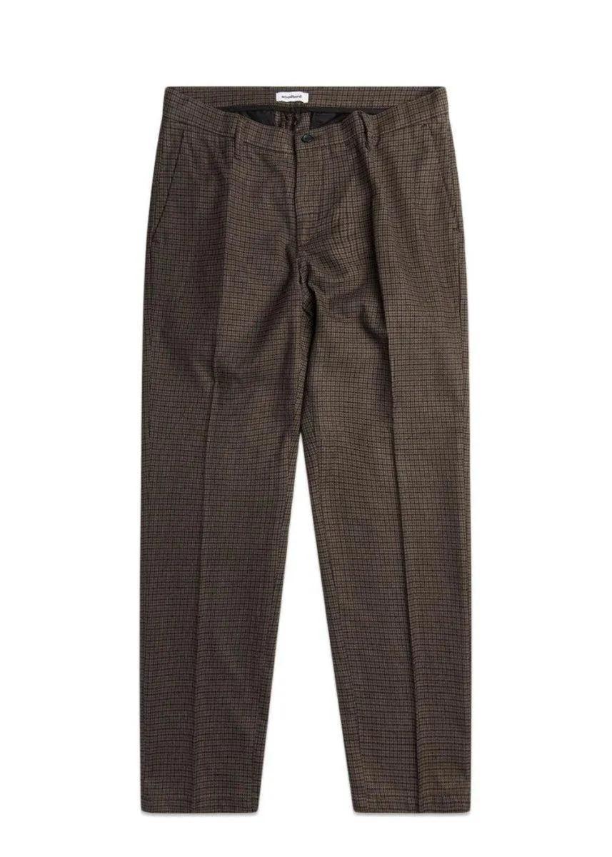 Eik Breek Pants - Brown Check