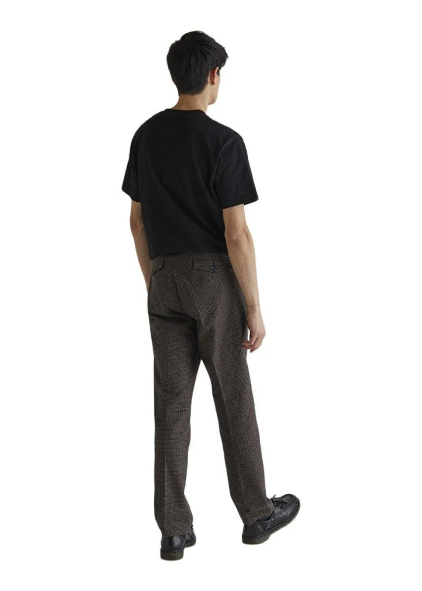 Eik Breek Pants - Brown Check