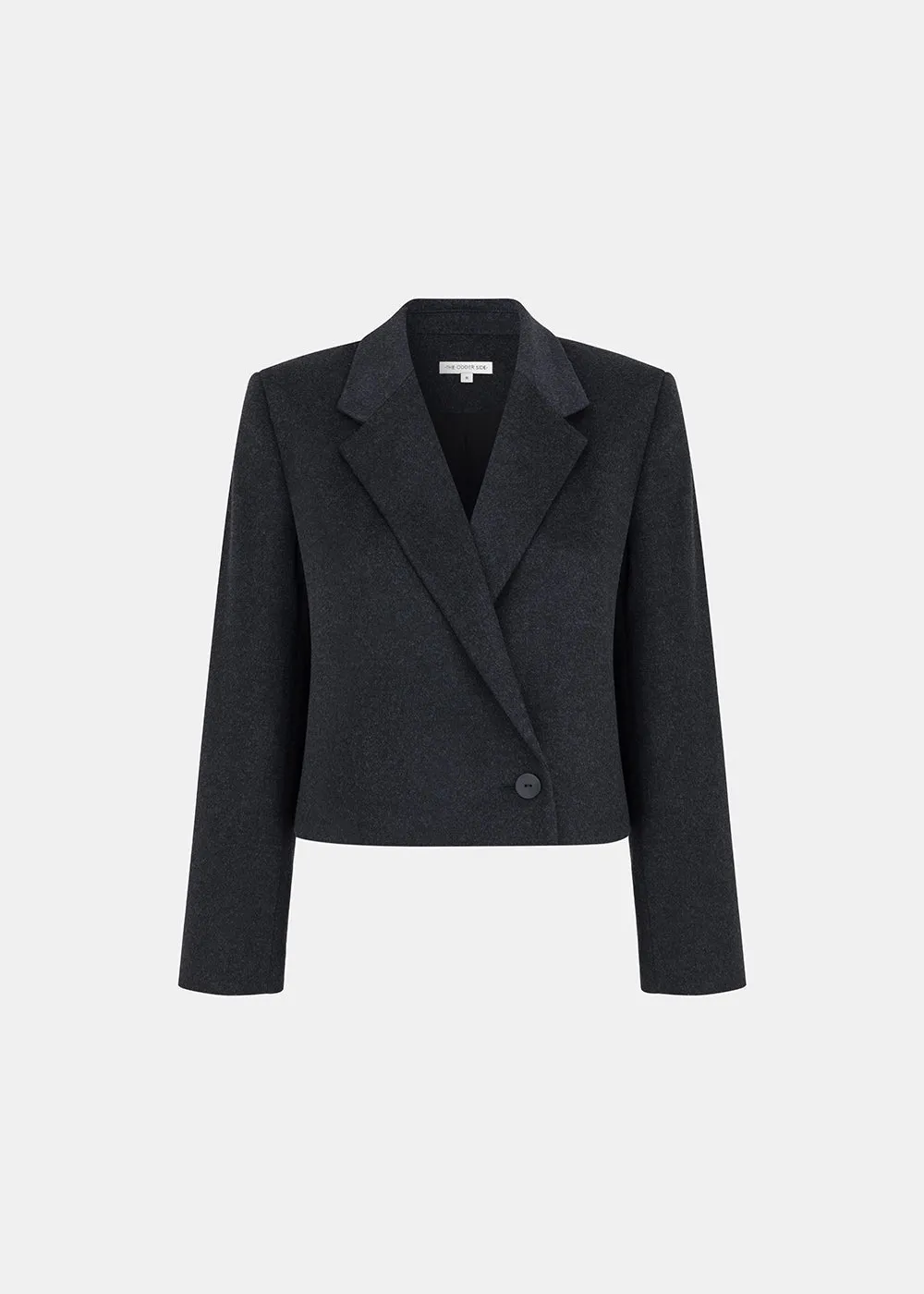 ELLIS WOOLEN JACKET GRAPHITE