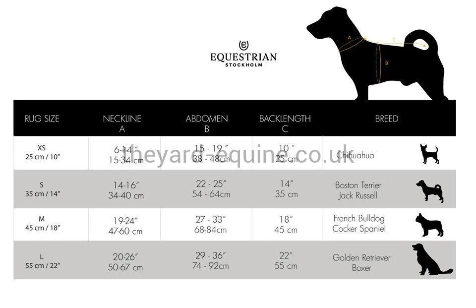 Equestrian Stockholm Fleece Dog Rug - Bordeaux