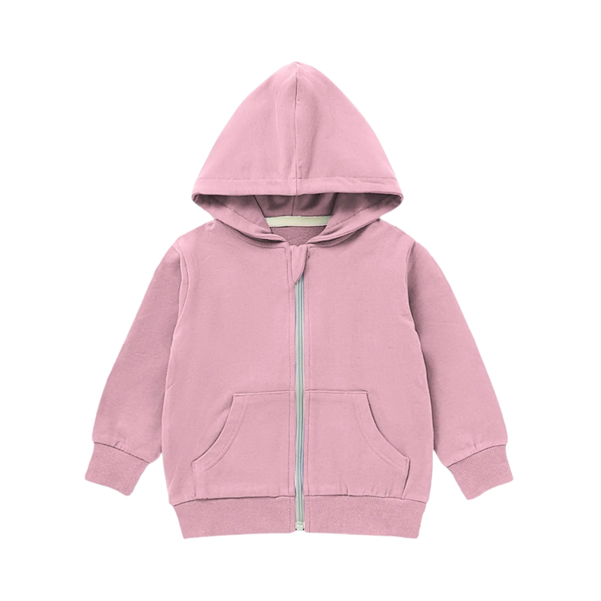 French Terry Zip Up Hoodie for Babies & Kids