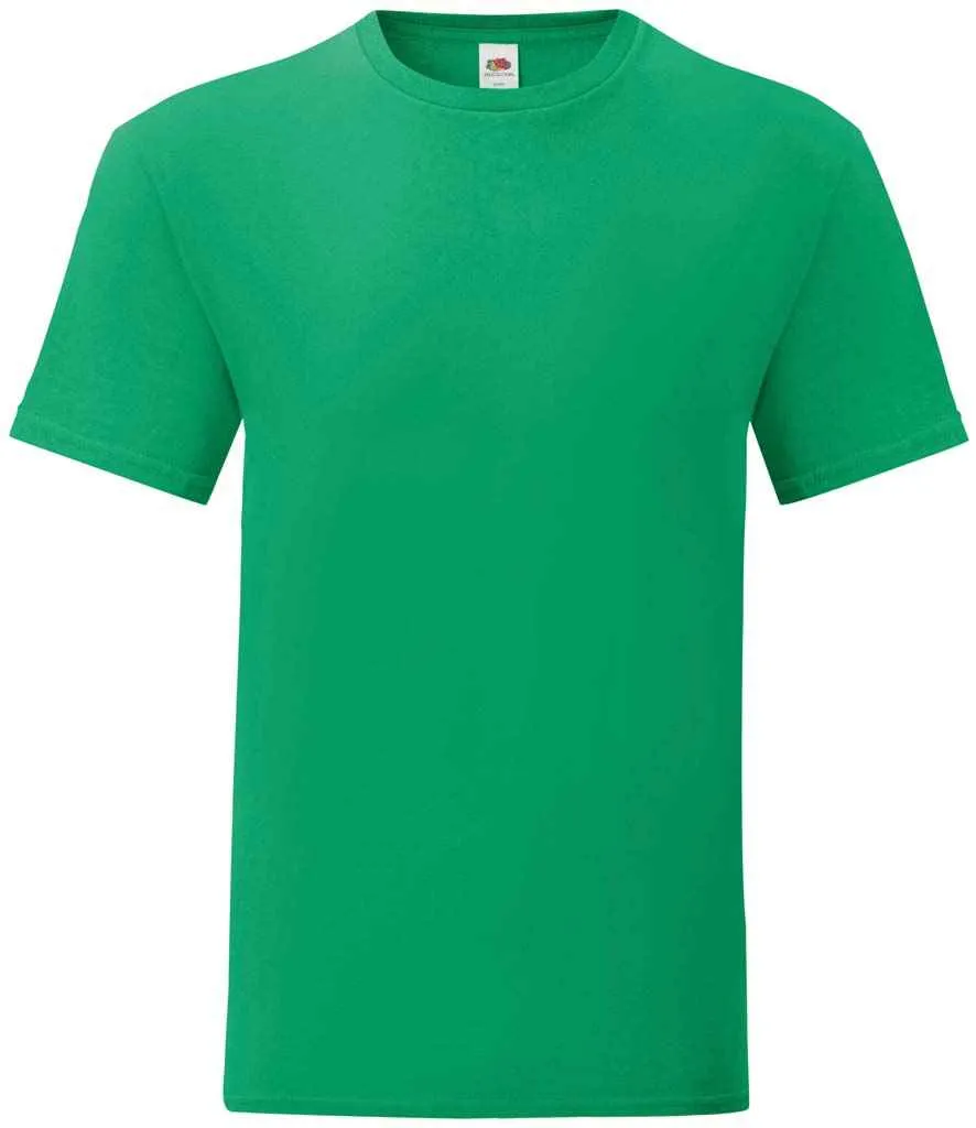 Fruit of the Loom Iconic 150 T-Shirt - Green, Orange, Yellow