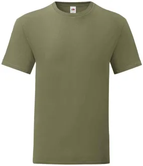 Fruit of the Loom Iconic 150 T-Shirt - Green, Orange, Yellow