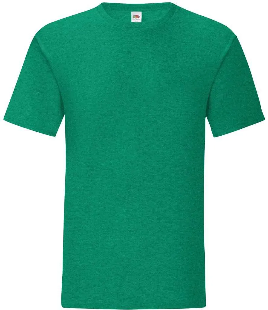 Fruit of the Loom Iconic 150 T-Shirt - Green, Orange, Yellow