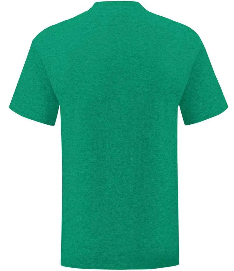 Fruit of the Loom Iconic 150 T-Shirt - Green, Orange, Yellow