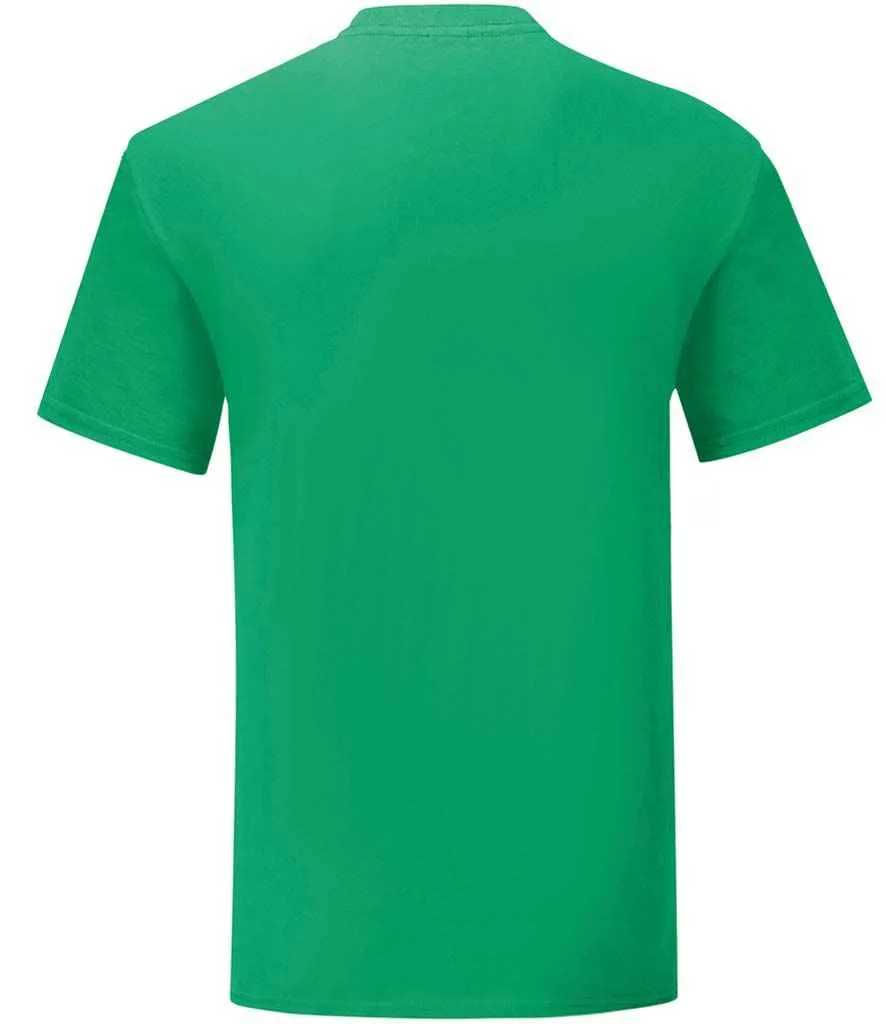 Fruit of the Loom Iconic 150 T-Shirt - Green, Orange, Yellow